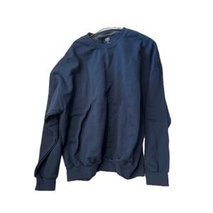 Athletic Works Blue Crew Sweatshirt Mens 2XL